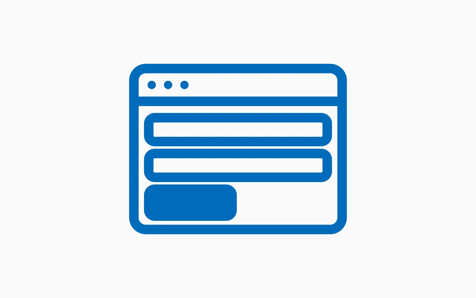 Line illustration for a lead-generation website