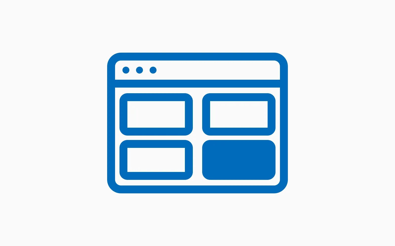 Line illustration for a portfolio website